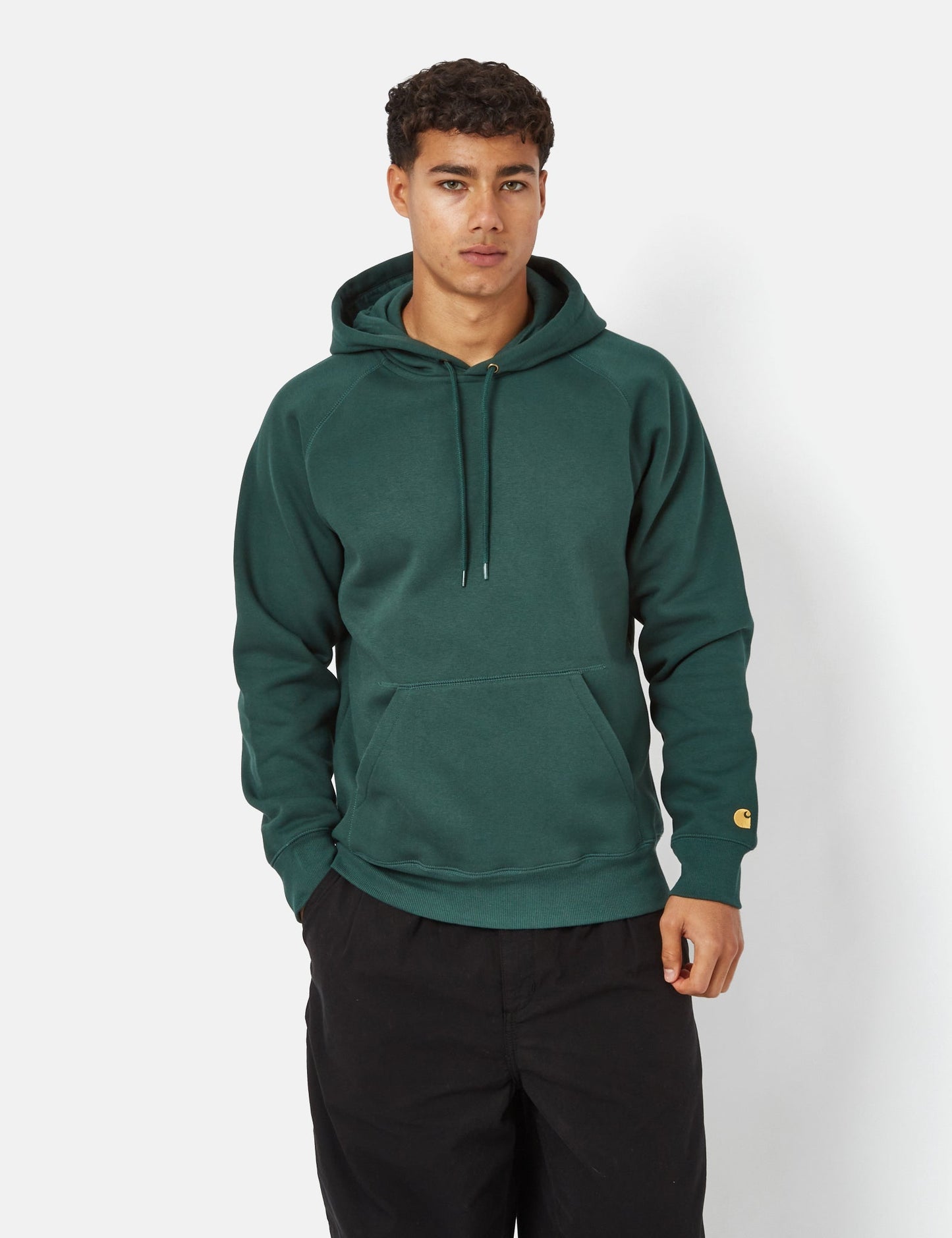 Chase Hooded Sweatshirt - Juniper Green